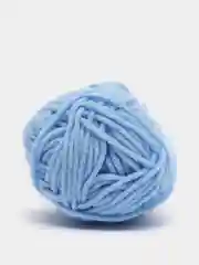 Светло-синий пряжа детская хлопковая "Milk cotton", 25 г