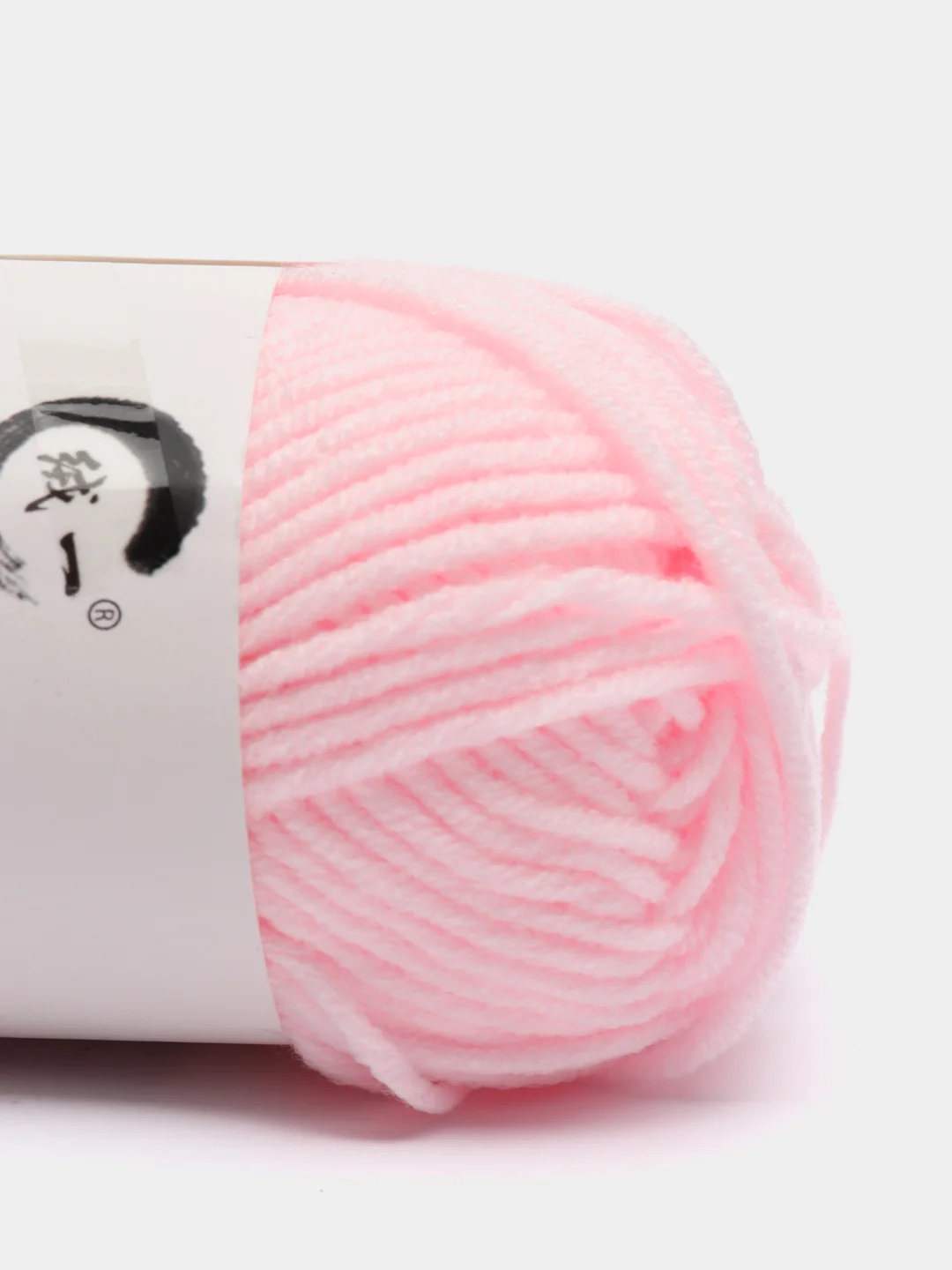 Розовый пряжа детская хлопковая "Milk cotton", 25 г