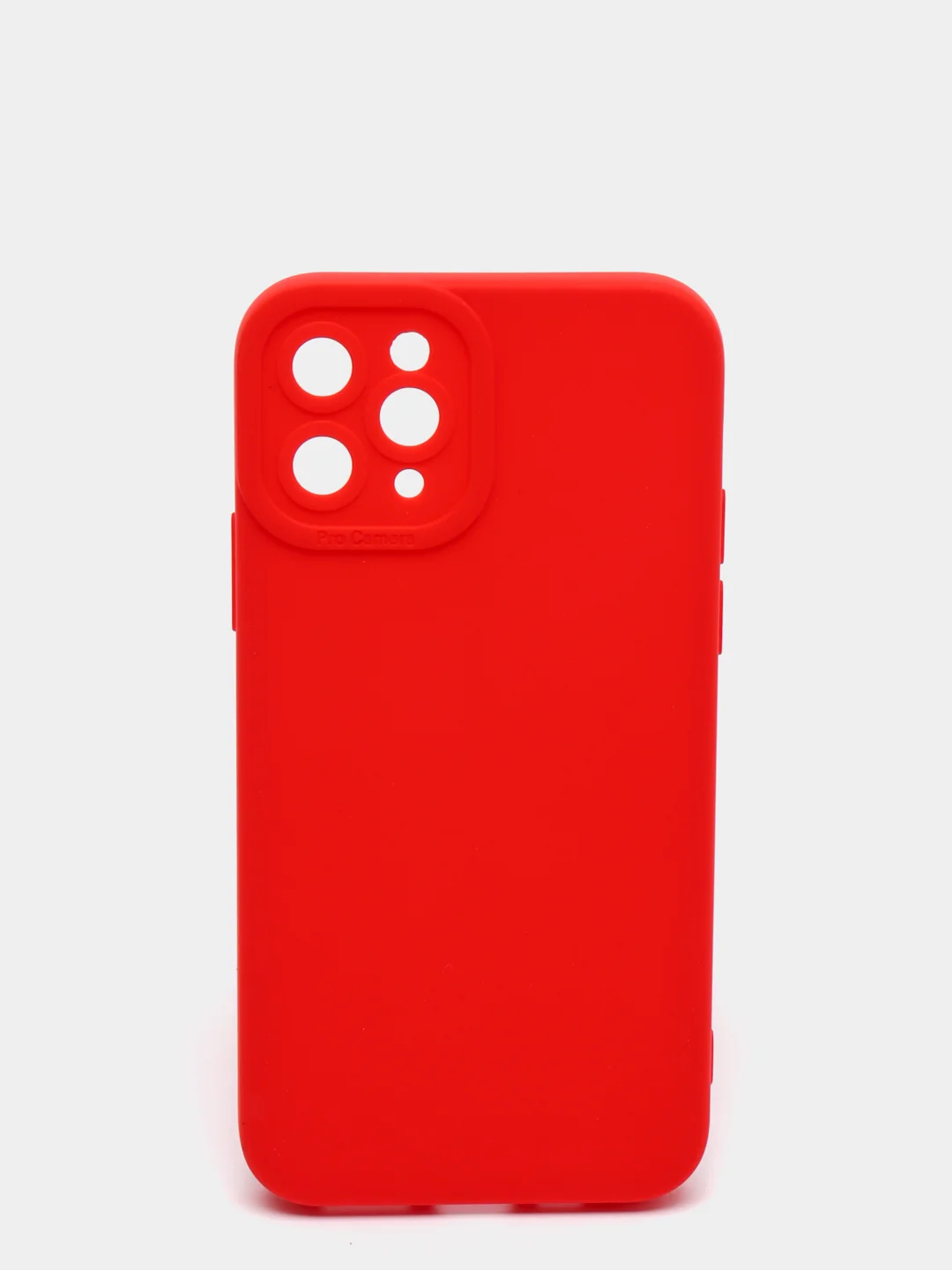 Красный чехол для iPhone 11, 11Pro, 12, 12Mini, 12Pro, 12ProMax, 13, 13Mini, 13Pro, 13Pro Maх