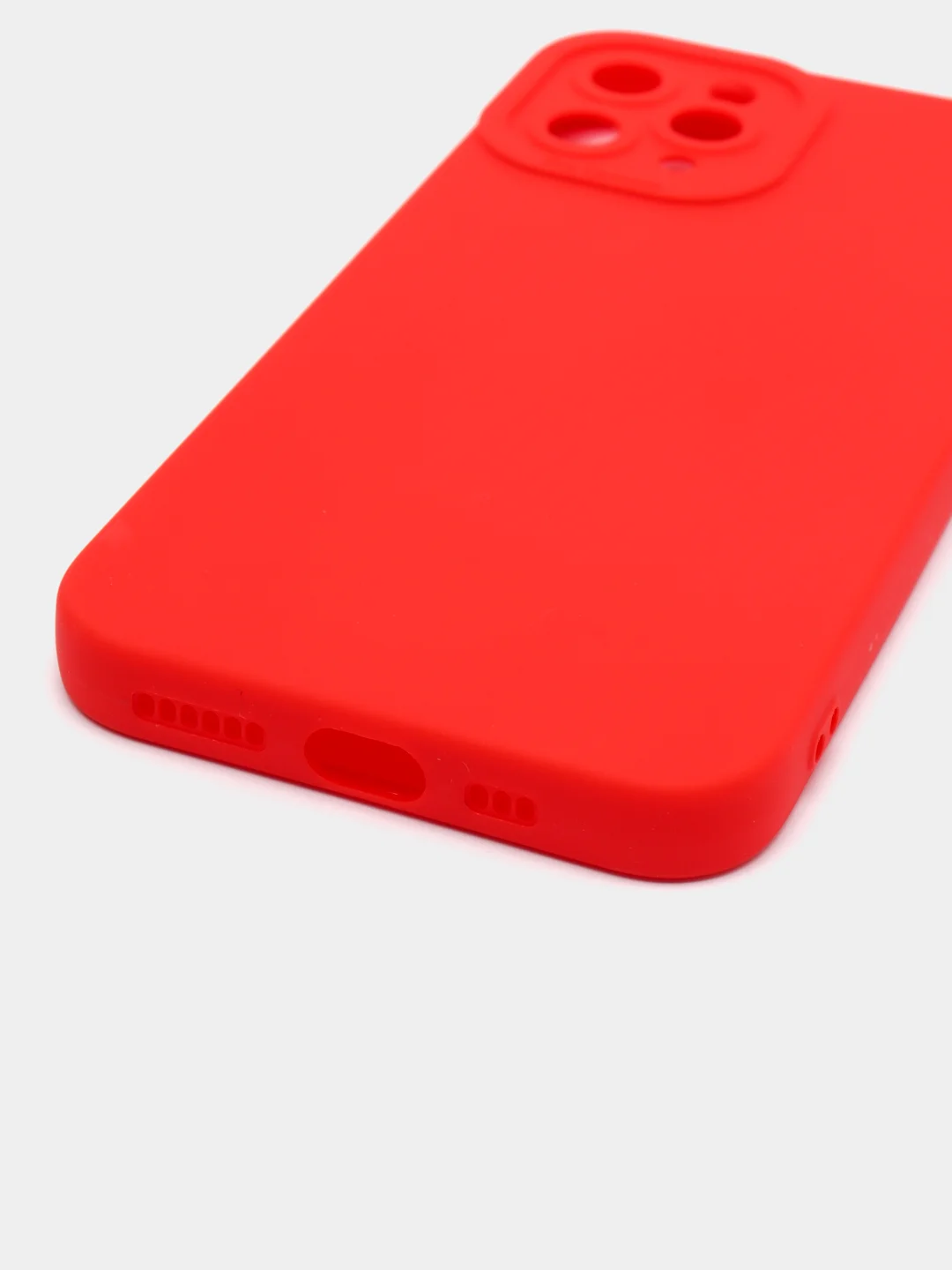 Красный чехол для iPhone 11, 11Pro, 12, 12Mini, 12Pro, 12ProMax, 13, 13Mini, 13Pro, 13Pro Maх