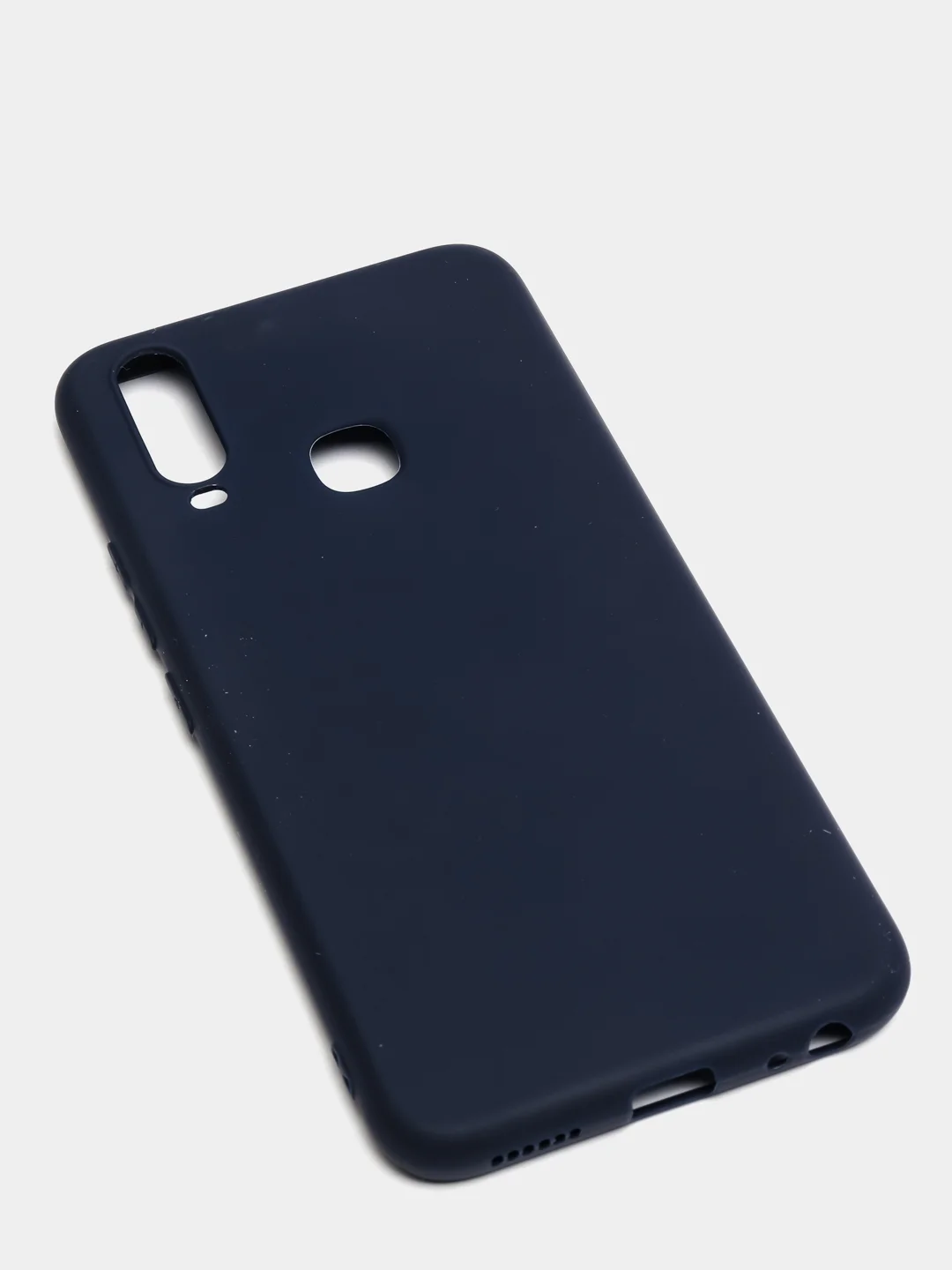 Синий чехол матовый Vivo Y17 / Y3 / Y15 / Y12 / U10