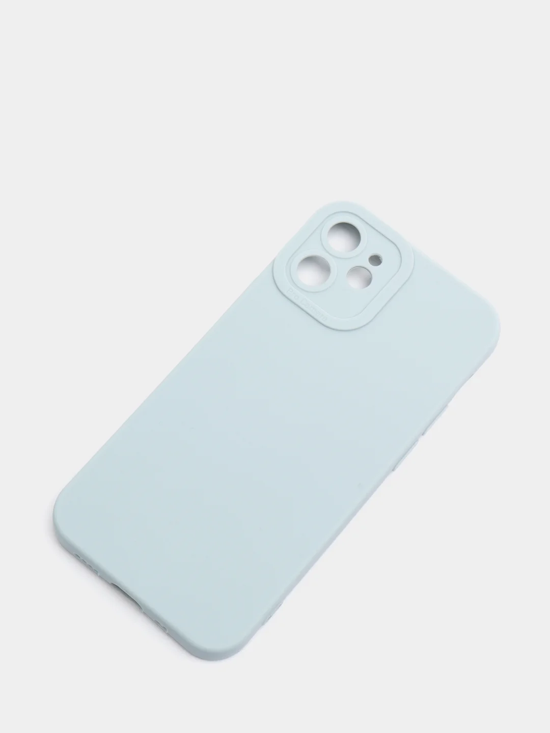 Голубой чехол для iPhone 11, 11Pro, 12, 12Mini, 12Pro, 12ProMax, 13, 13Mini, 13Pro, 13Pro Maх