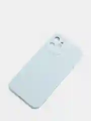 Голубой чехол для iPhone 11, 11Pro, 12, 12Mini, 12Pro, 12ProMax, 13, 13Mini, 13Pro, 13Pro Maх