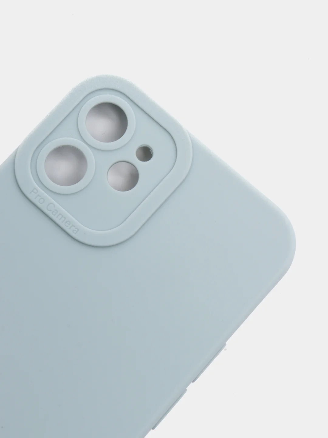 Голубой чехол для iPhone 11, 11Pro, 12, 12Mini, 12Pro, 12ProMax, 13, 13Mini, 13Pro, 13Pro Maх