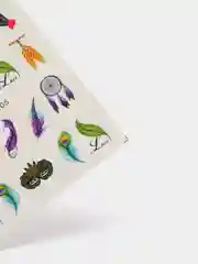 Индиго слайдеры для дизайна ногтей