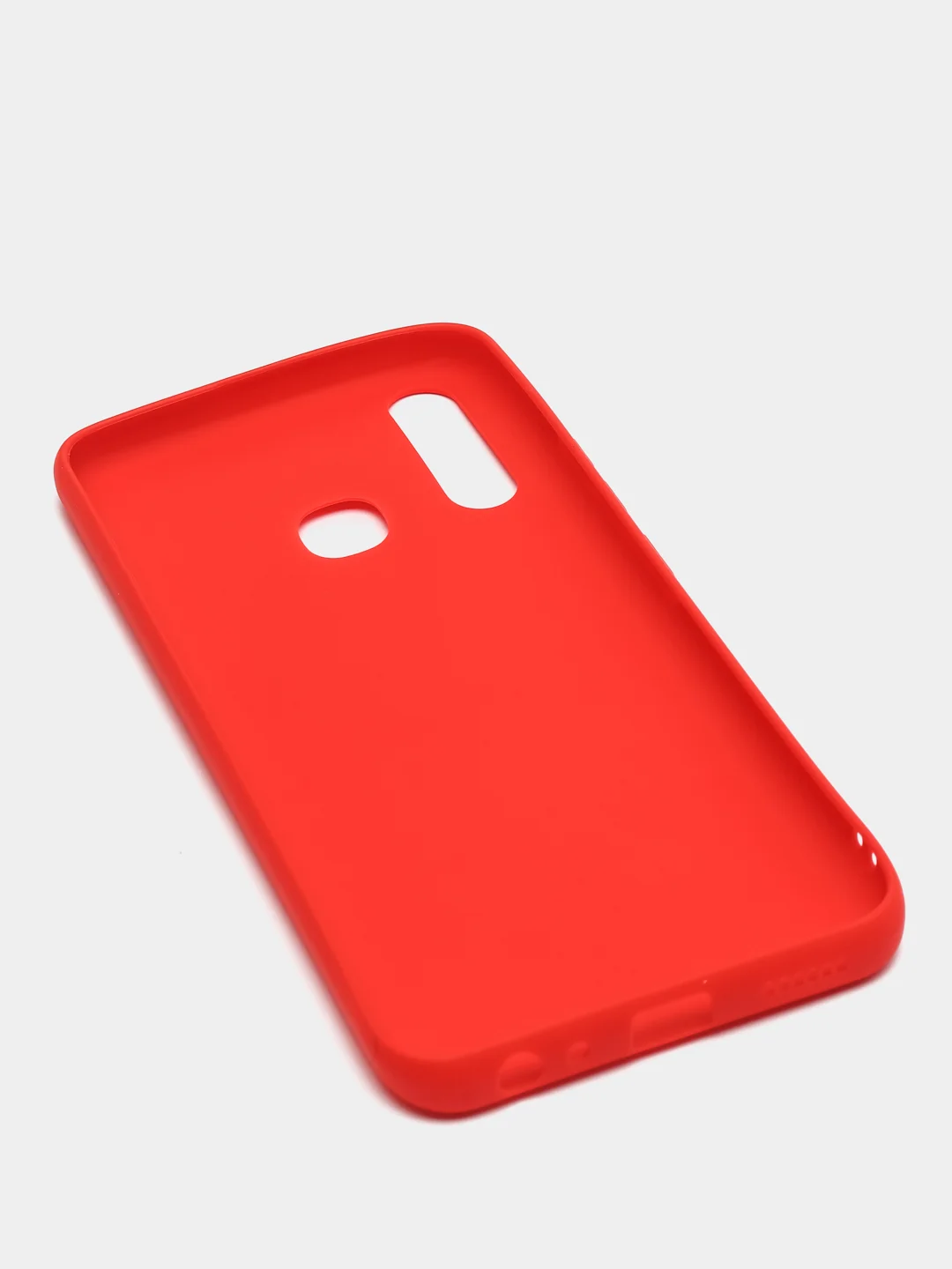 Красный vivo Y19, Y20, Y30 чехол матовый