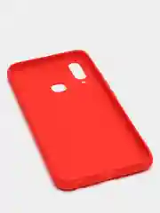 Красный чехол матовый Vivo Y17 / Y3 / Y15 / Y12 / U10