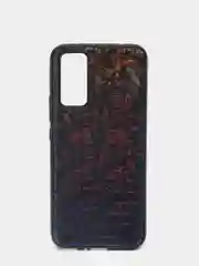 Черный чехол Huawei Honor 30, Honor 30 Premium, Хуавей Хонор 30 силиконовый имитация змеиной кожи