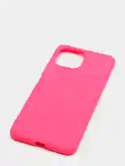 Тёмно-розовый чехол Xiaomi Mi 11 Lite c защитой камеры и бархатом внутри