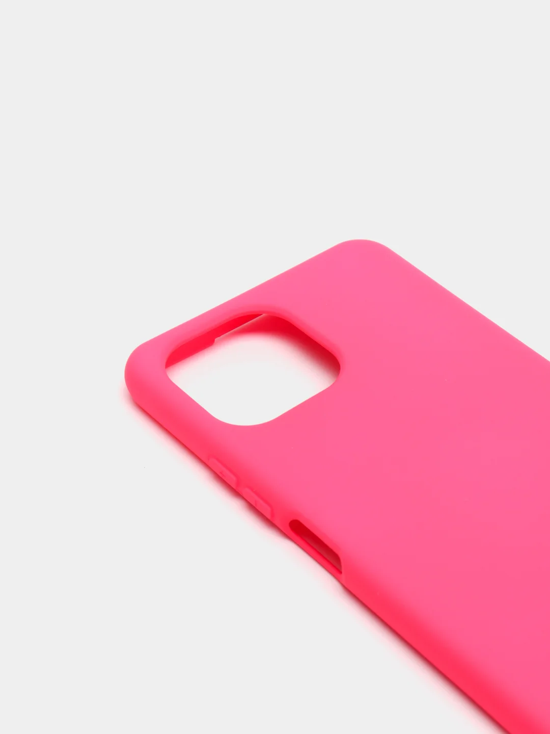 Тёмно-розовый чехол Xiaomi Mi 11 Lite c защитой камеры и бархатом внутри
