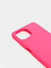 Тёмно-розовый чехол Xiaomi Mi 11 Lite c защитой камеры и бархатом внутри