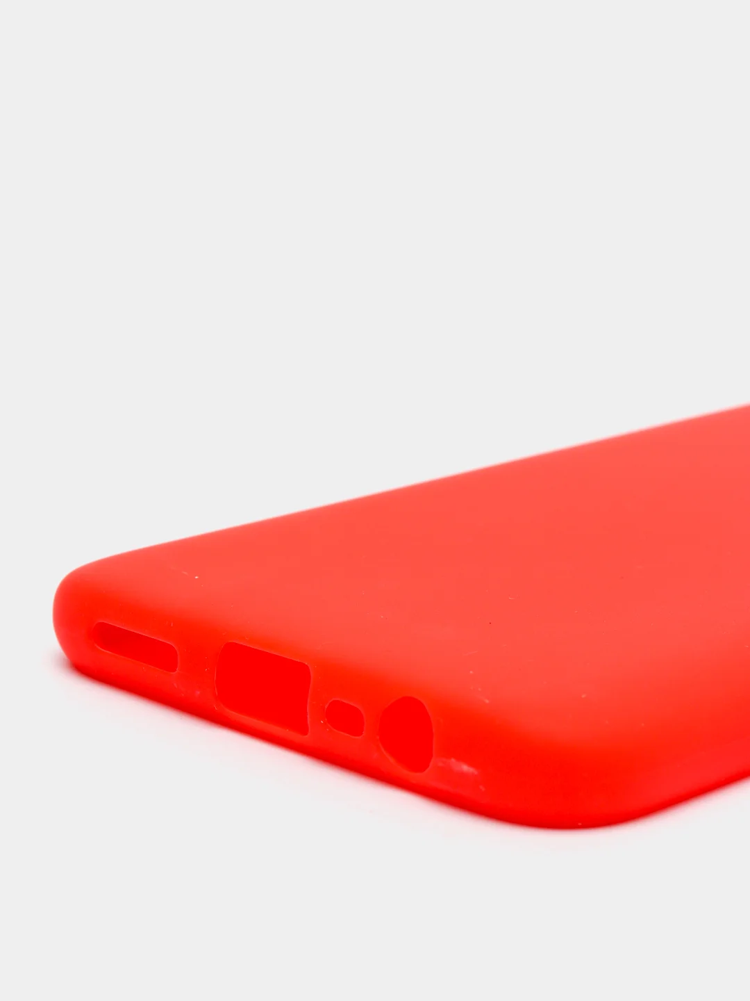 Красный чехол Realme C11 2020 силиконовый