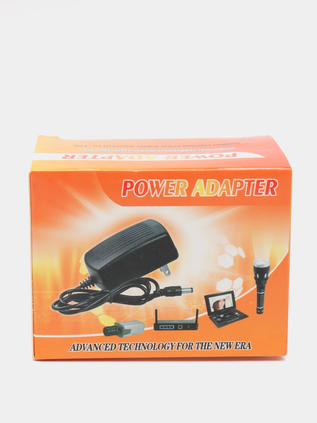Черный адаптер, блок питания, 12V, 2A