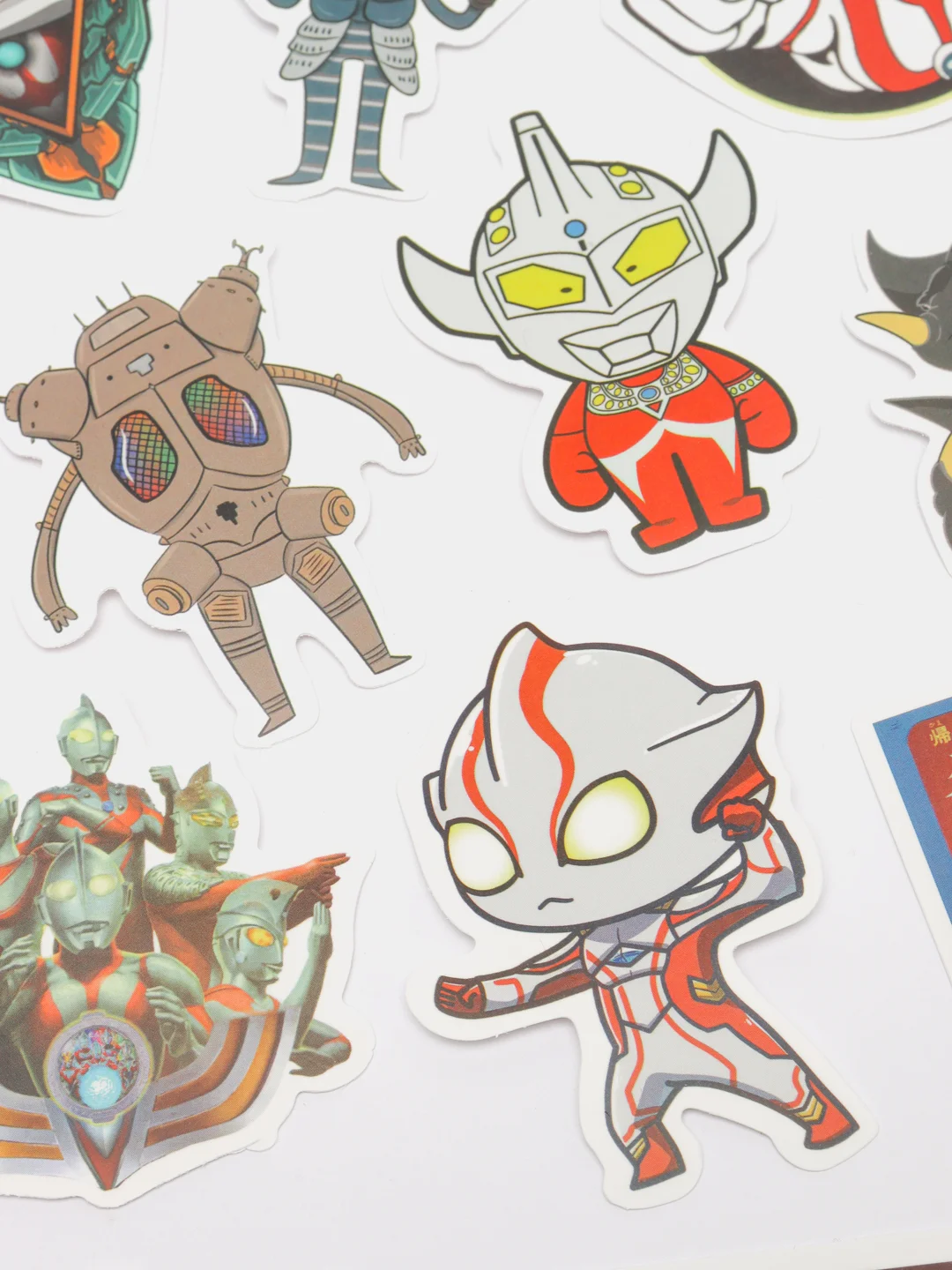 Стикеры Ultraman (сериал Ультрамен), 50шт
