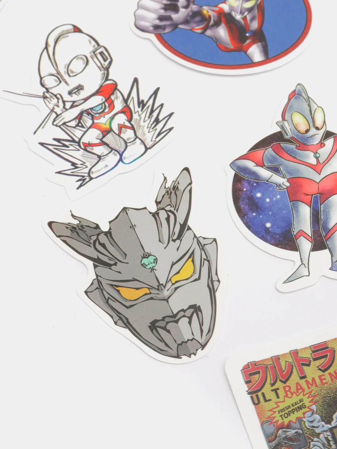Стикеры Ultraman (сериал Ультрамен), 50шт
