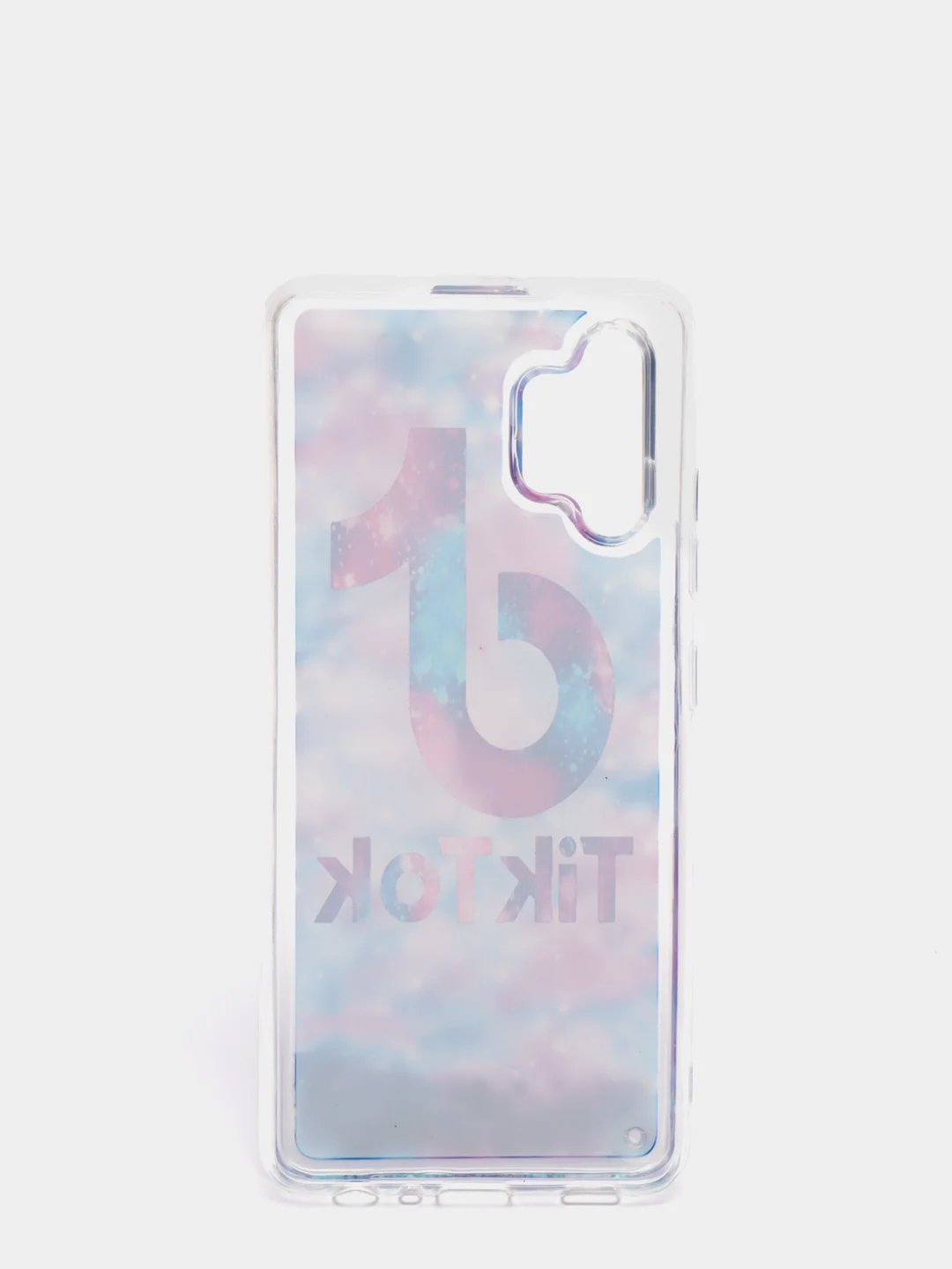 Сиреневый чехол-переливашка Samsung A32