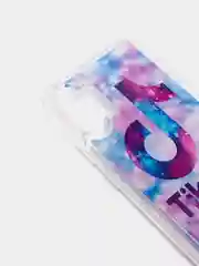 Сиреневый чехол-переливашка Samsung A32