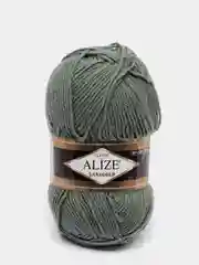 Серебряный пряжа Alize Lanagold, 240 м