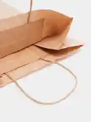 Подарочный крафт пакет