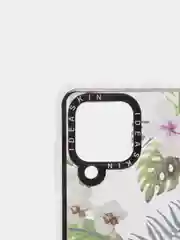 Лесной зеленый чехол Samsung Galaxy M32, Самсунг Галакси М32 твердый прозрачный с рисунком