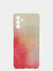 Коралловый меланж чехол Samsung Galaxy A13 5G / A04S, Галакси А13 5G / А04С силиконовый с мягким подкладом