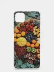 Лесной зеленый чехол Samsung Galaxy A22s / A22 5G, Самсунг Галакси А22с / А22 5G силиконовый с рисунком