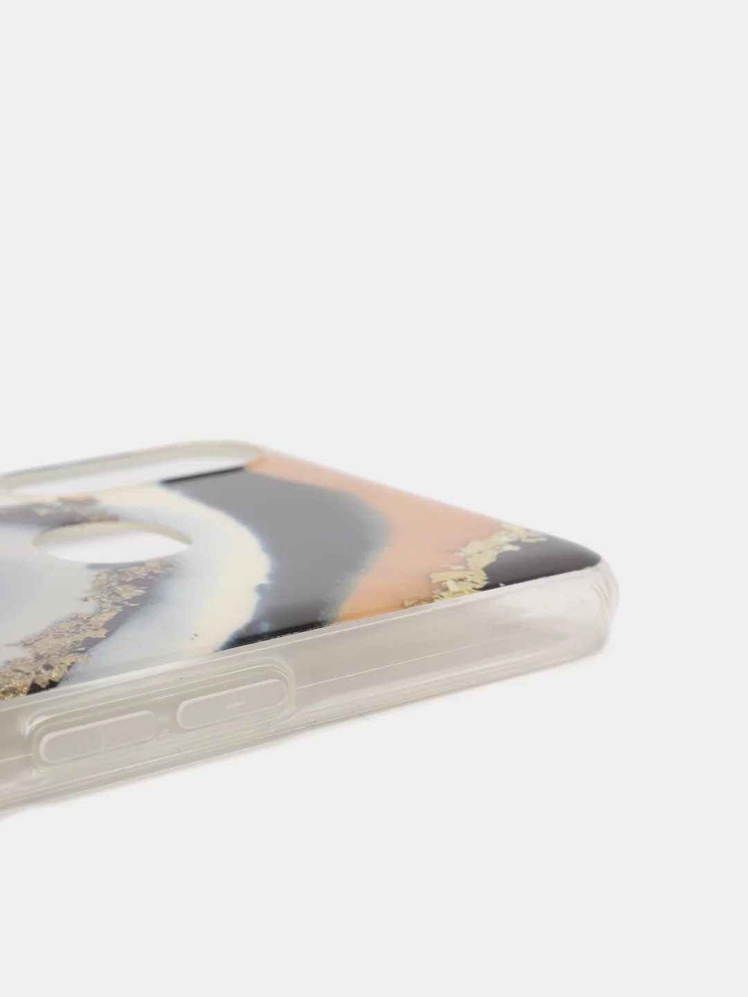 Хаки чехол Samsung Galaxy A10s, Самсунг Галакси А10с силиконовый с мраморным рисунком