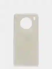 Светло-бежевый чехол Huawei Honor 50 Lite, Хуавей Хонор 50 Лайт, силиконовый, с рисунком
