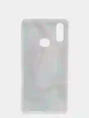 Индиго чехол Samsung Galaxy A10s, Самсунг Галакси А10с силиконовый с мраморным рисунком