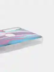 Индиго чехол Samsung Galaxy A10s, Самсунг Галакси А10с силиконовый с мраморным рисунком