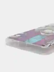Серый чехол Samsung Galaxy A6 (2018), Самсунг Галакси А6 силиконовый с рисунком