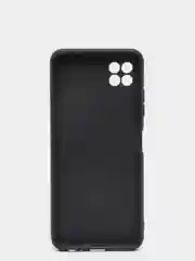 Черный чехол Samsung Galaxy A22s / A22 5G, Самсунг Галакси А22с / А22 силиконовый цветной матовый