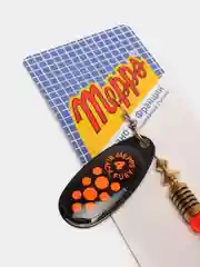 Черный блесна ВРАЩАЮЩАЯСЯ MEPPS BLACK FURY