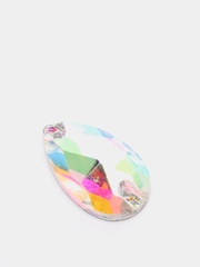 Стразы пришивные Crystal AB капля 10*19 мм