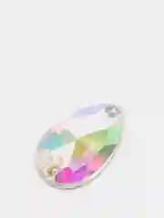 Стразы пришивные Crystal AB капля 10*19 мм