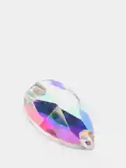 Стразы пришивные Crystal AB капля 10*19 мм