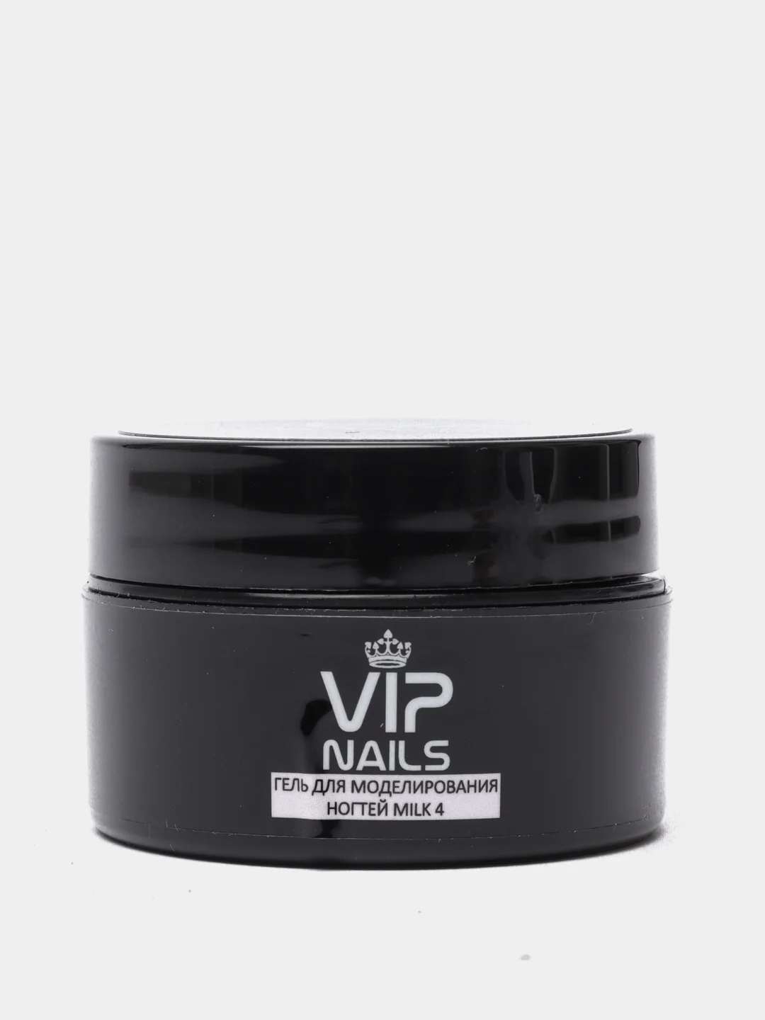 Молочный твердый гель для наращивания и моделирования ногтей Vipnails Builder Gel