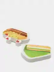 Ластик. 2 шт. Размеры: 3*2 см, 3*2,5 см