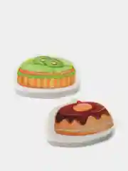 Ластик. 2 шт. Размеры: 3*2 см, 3*2,5 см