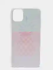 Горчичный чехол для iPhone 11, принт "Ананасы"