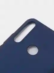 Синий чехол SiliconeCover для P30Lite/Honor 20S/P40/P40Lite/PSmart(18)/Nova4/Y7(19)/