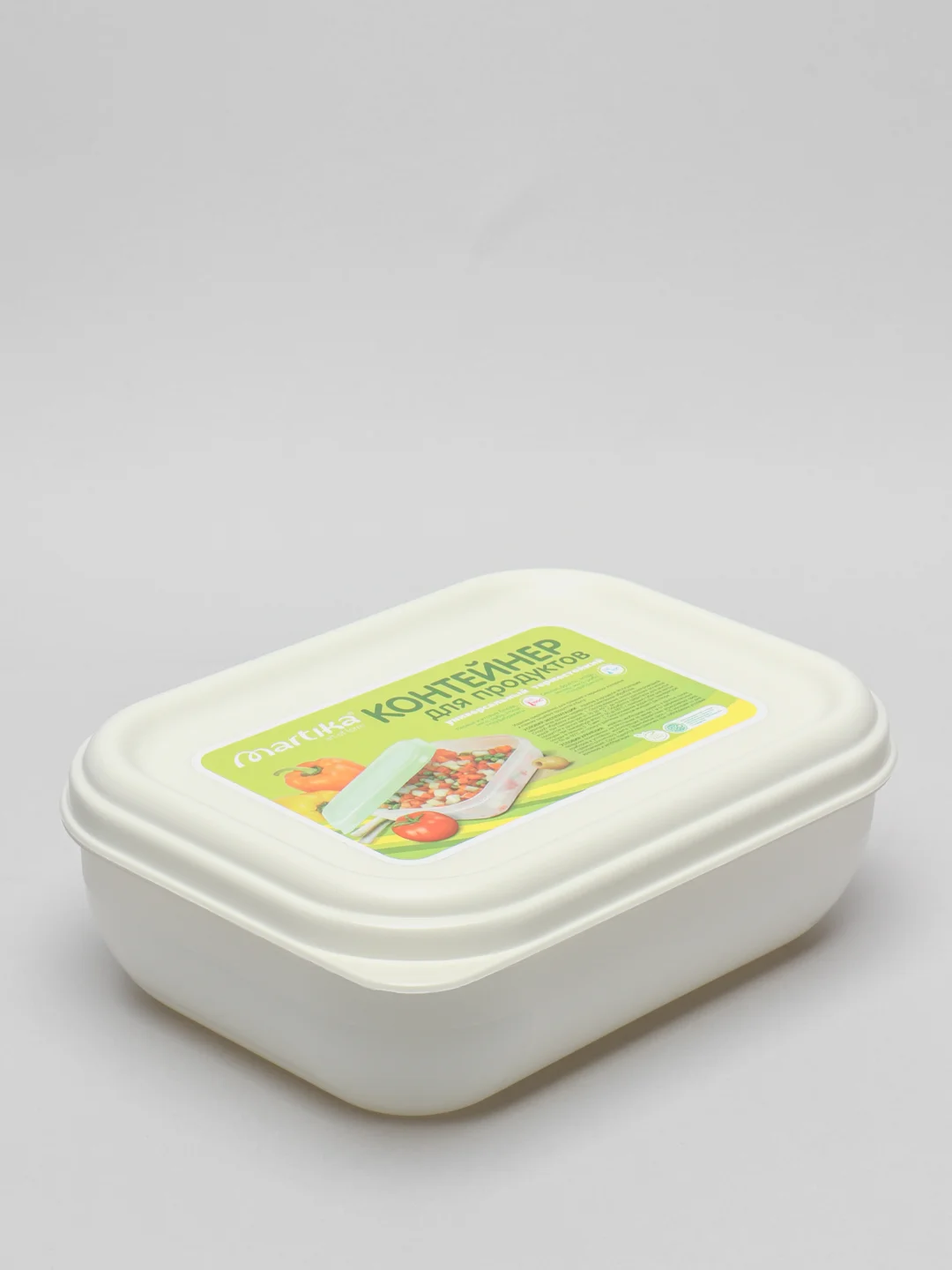 Молочный контейнер для хранения продуктов и СВЧ