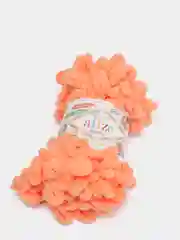 Алый пряжа Alize puffy петельки