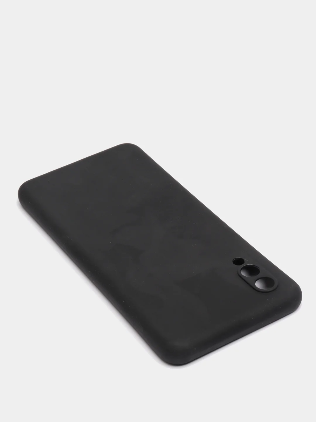 Черный чехол для Samsung Galaxy A02 / M02 2021 / A022F, силиконовый / Самсунг Галакси А02 / М02
