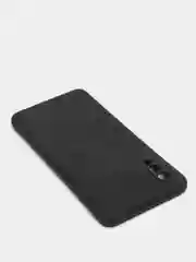 Черный чехол для Samsung Galaxy A02 / M02 2021 / A022F, силиконовый / Самсунг Галакси А02 / М02