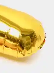 Воздушный шар "Цифра", фольгированный, золотистый, 100-106 см, 40 дюймов