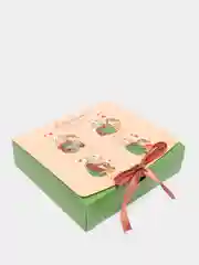 Лесной зеленый коробка складная, подарочная, семейная