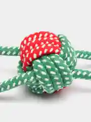 Зелёный хаки игрушка для собак "Мяч с ручками"