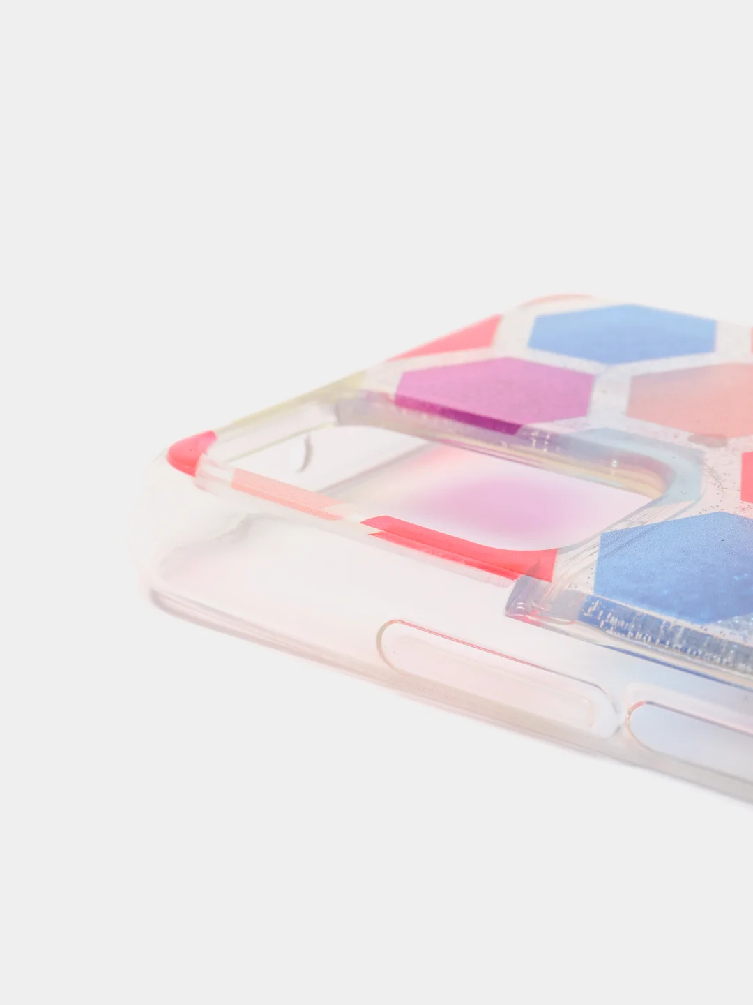 Бирюзовый чехол Huawei Honor 10X Lite, Хонор 10Х Лайт силиконовый переливающийся жидкий с блестками