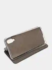 Черный чехол-книжка Samsung Galaxy A02 / M02 2021 / A022F / Самсунг Галакси А02 / М02